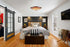 Vintage Tiffany Style Mission Semi Flush Ceiling Light